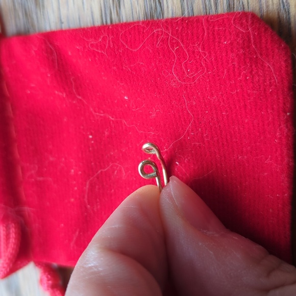 14k Gold Filled Faux Septum Ring - 18 Gauge, 7mm - Picture 2 of 7